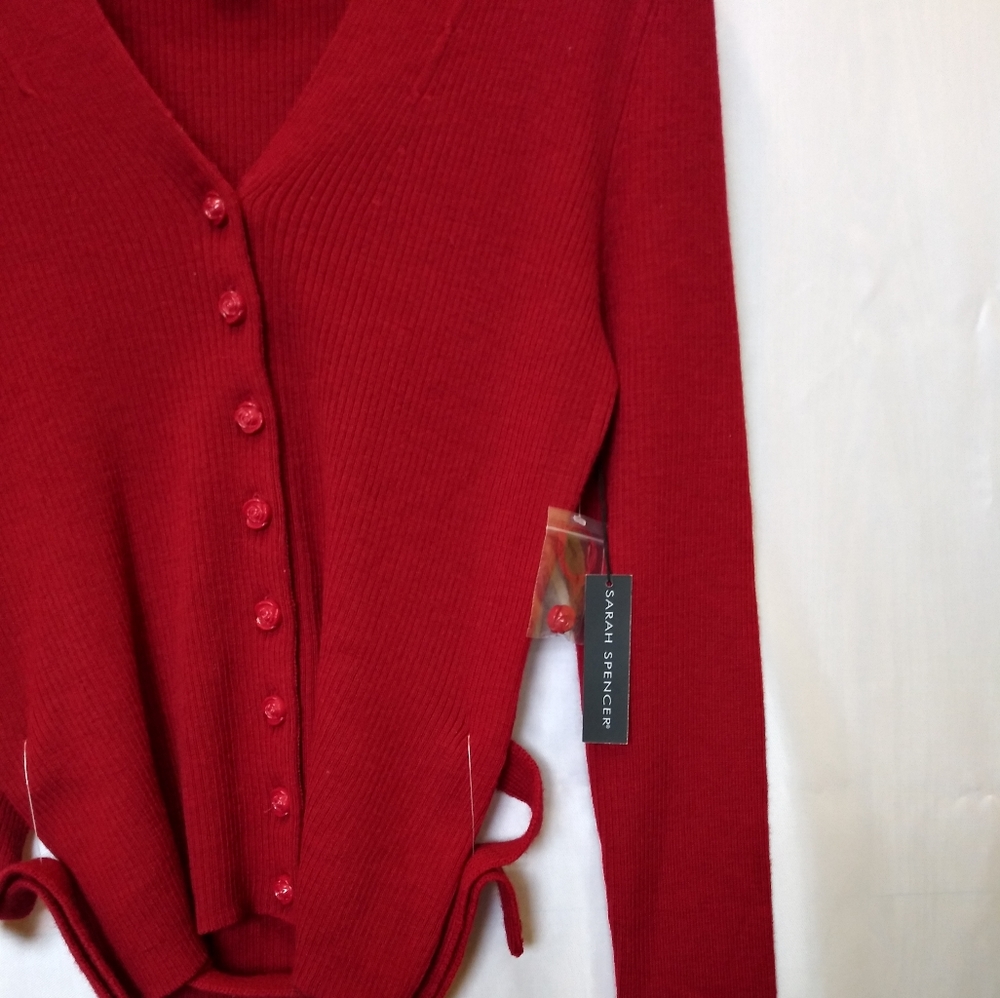 SARAH SPENCER 100% Itauan (Italian) Merino Sweater - Picture 4 of 5